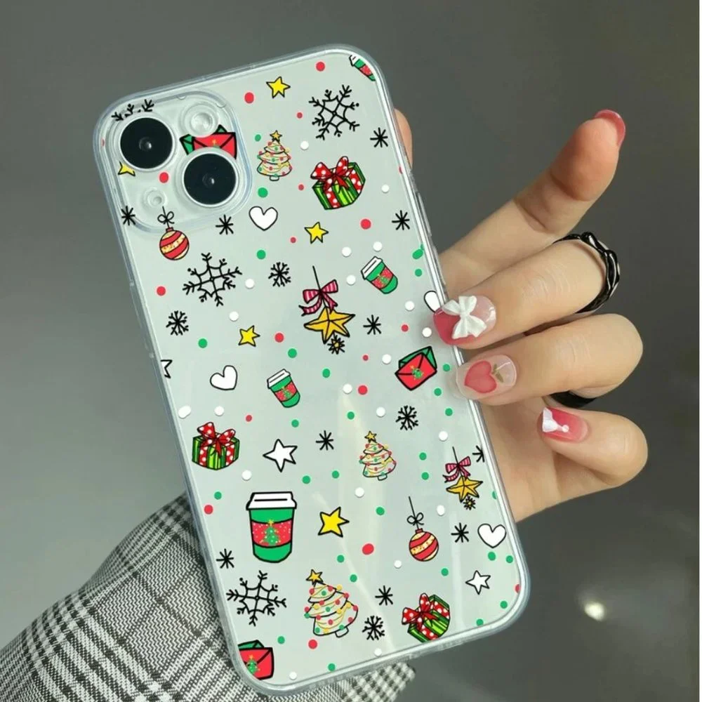 Christmas Tree Pattern Phone Cases - Picture 2 of 3